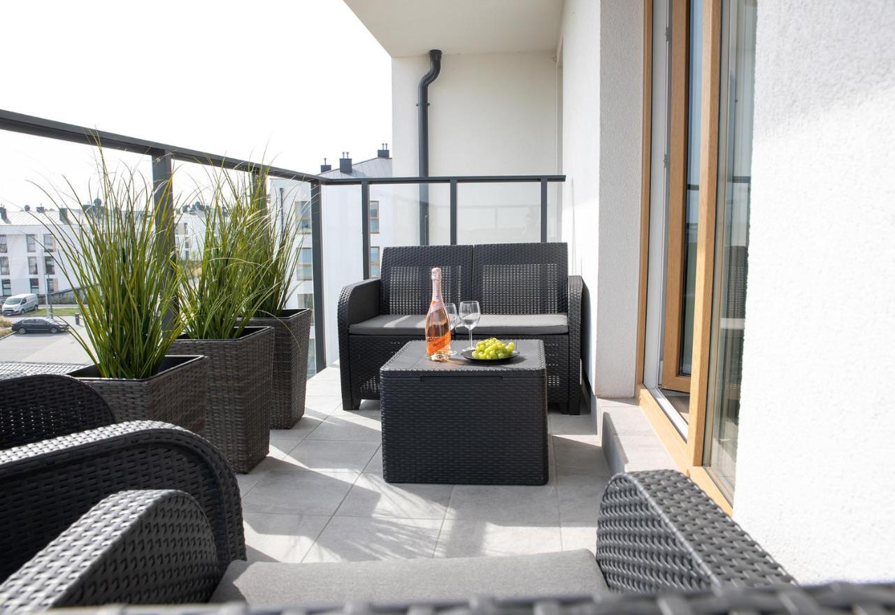 Ferienwohnung Luxus Apartament Bella Gdynia Exterior foto