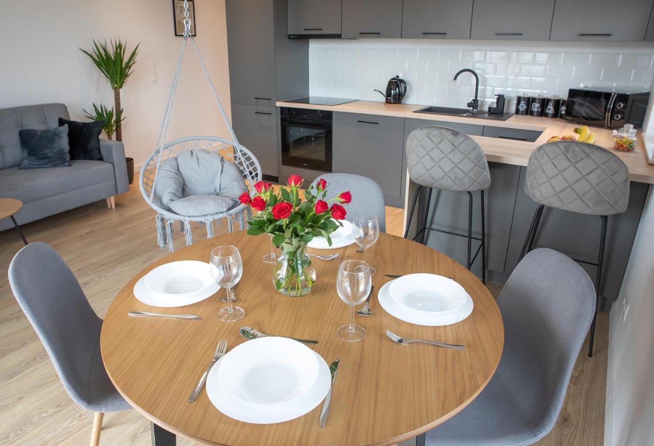 Ferienwohnung Luxus Apartament Bella Gdynia Exterior foto