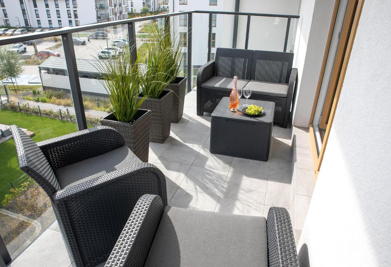 Ferienwohnung Luxus Apartament Bella Gdynia Exterior foto