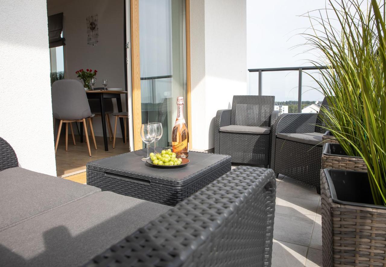 Ferienwohnung Luxus Apartament Bella Gdynia Exterior foto