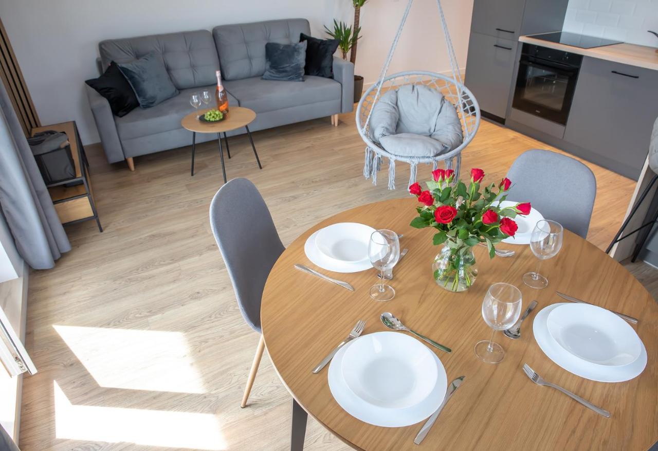 Ferienwohnung Luxus Apartament Bella Gdynia Exterior foto